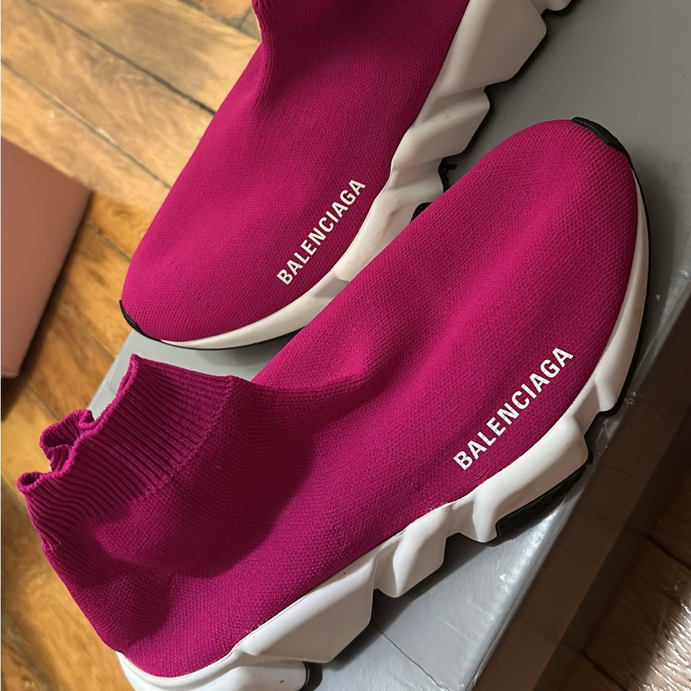 Balenciaga sock sneaker fuchsia 36